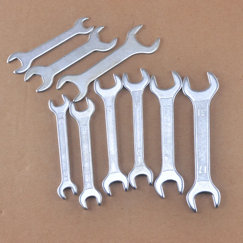 Stamped Double Open-End Spanner