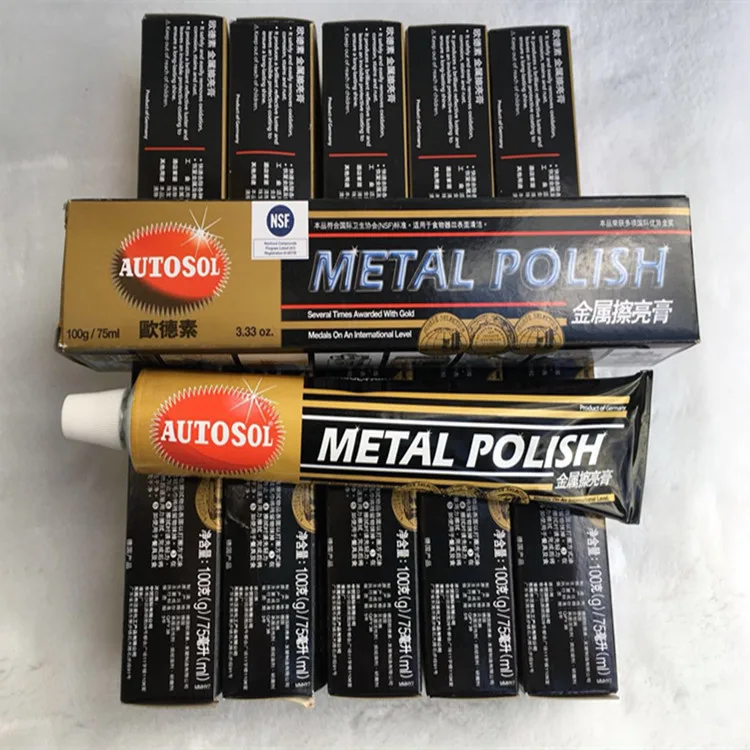Metal Polish and Rust Remover Paste