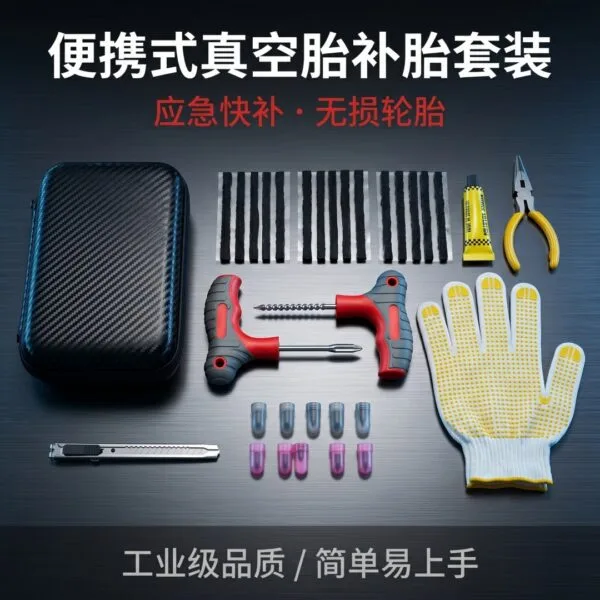 Tyre Puncture Repair Tool Kit