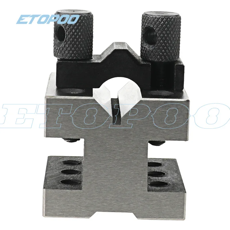 Etopoo V-shaped Block Cast Iron V-shaped Frame, 35*35*30 / 60*60*50 / 105*105*78 / 105, 6 Options
