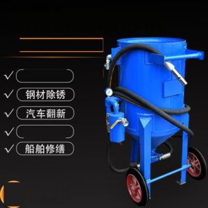 Open Sandblasting Machine for Rust Removal