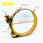 Reinforced European Single-Bolt Hose Clamp - Image 6