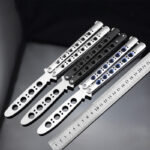 Training Butterfly Knife, One-Piece Handle