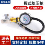 Car Tyre Inflator Gun with Pressure Gauge
