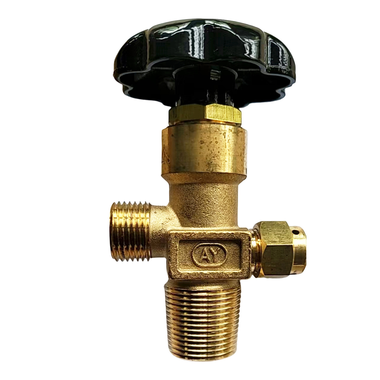 QF-2A8 Gas Cylinder Valve, Oxygen Cylinder Head Valve, Threaded Cylinder Valve