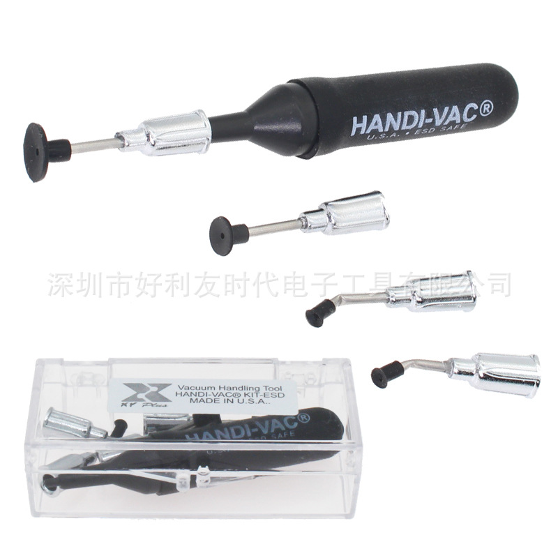 High-quality USA ESD SAFE Handi-vac Vacuum Pen Suction Set with Small Pen Suction Cups and, Rubber