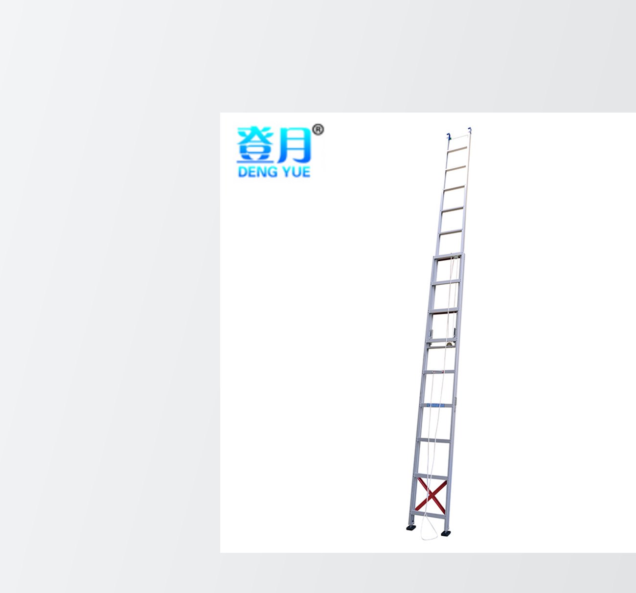 Telescopic extension ladder